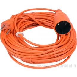 Elektros prailgintojas 40m, 220V, 2x1mm², VOREL Y-82677