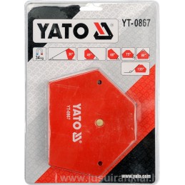 Laikiklis 111x136x24mm. magnetinis 34,0kg YATO YT-0867