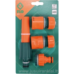 Antgalis 1/2", 3/4" laistymui plastmasinis reguliuojamas FLO Y-892042