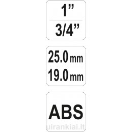 Paskirstytojas 1/2" YATO YT-99848