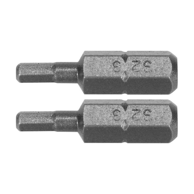 Antgalių rinkinys 1/4"x25mm. XEX AISI S2, YATO YT-77921