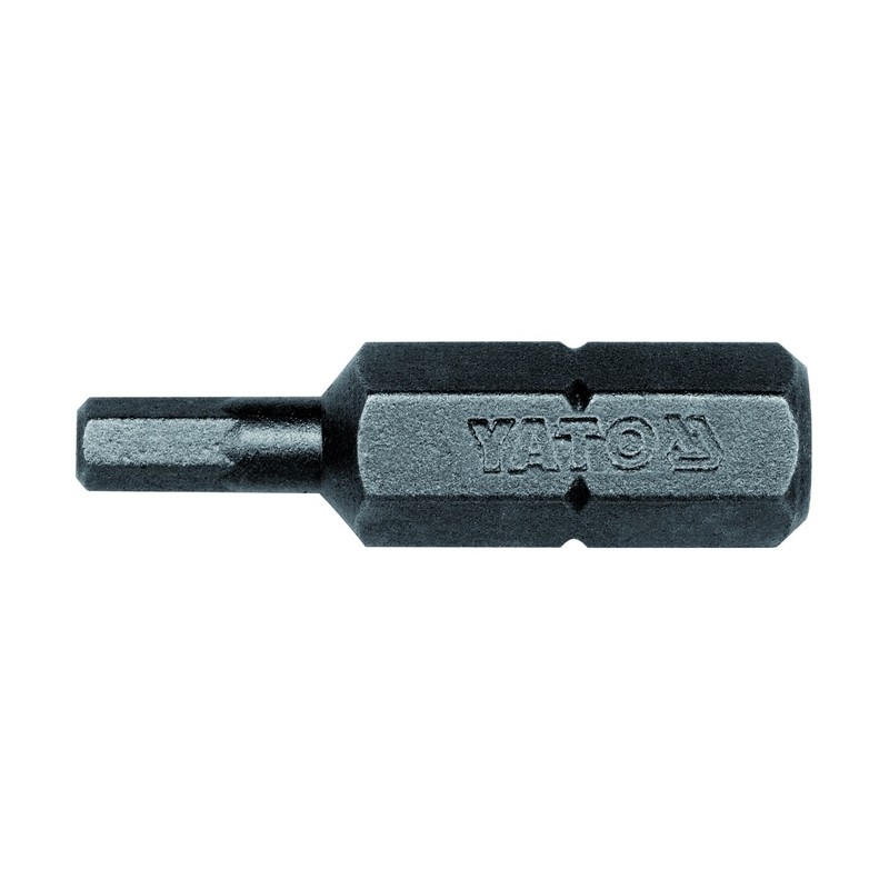 Atsuktuvo angalis 3mm. l-25mm. HEX 1/4" YATO YT-7831