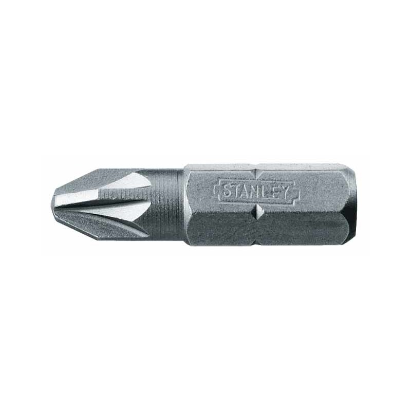 Atsuktuvo angalis PZ2X25mm. kryžminis 1/4" STANLEY 68-949