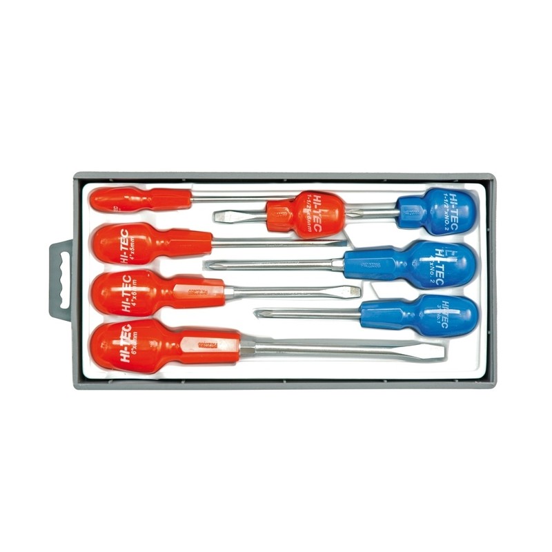 Atsuktuvų rinkinys 8vnt. HI-TEC mix VOREL Y-61590