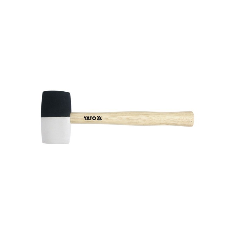 Plaktukas Ø63mm. 780g. 341mm. guminis mediniu kotu YATO YT-4604