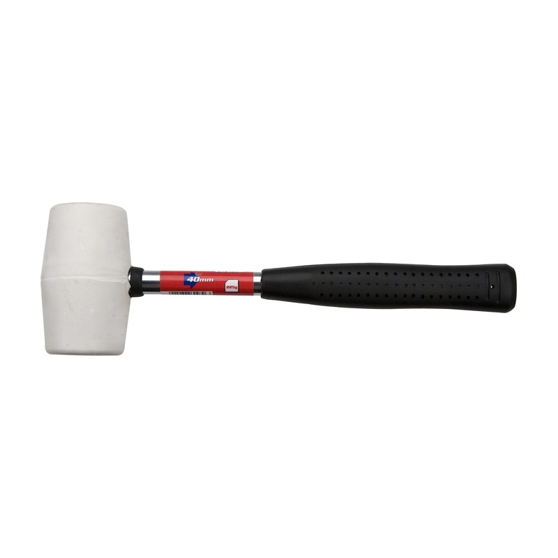 Plaktukas Ø40mm. 225g. guminis metaliniu kotu TOP TOOLS 02A310