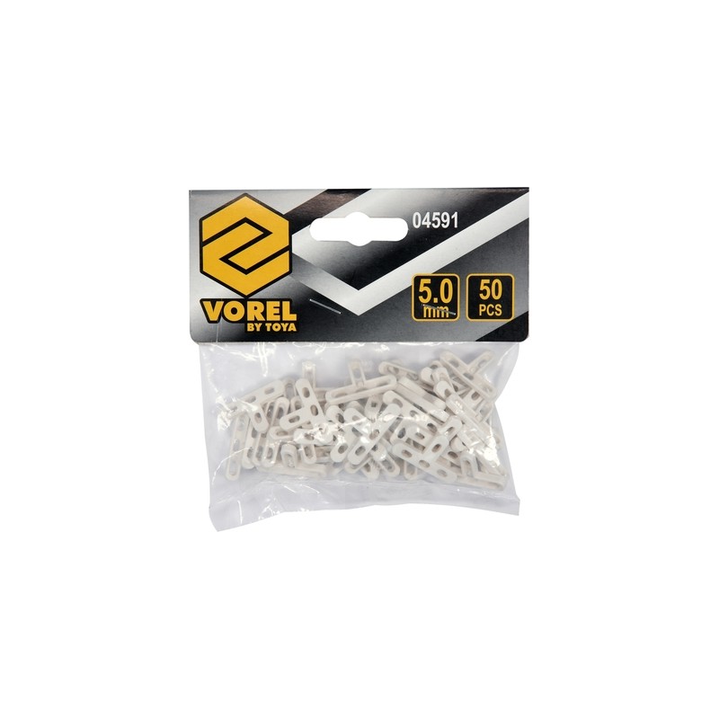 Kryžiukai 10mm. 30vnt. glazūruotoms plytelėms T formos VOREL Y-04594