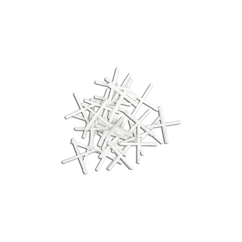 Kryžiukai 2,5mm. 150vnt. glazūruotoms plytelėms TOPEX 16B525