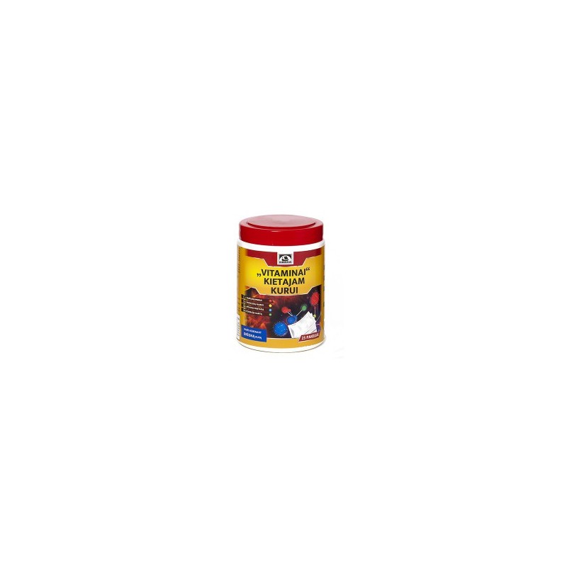 Vitaminai kietajam kurui 25pak. po 20g.