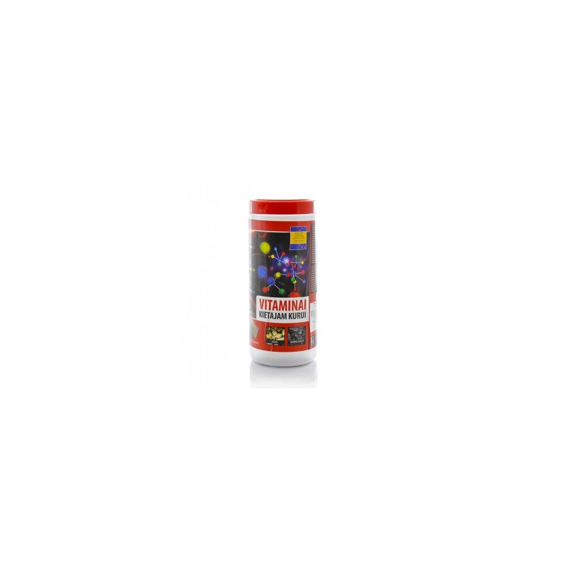 Vitaminai kietajam kurui 50pak. po 18g.