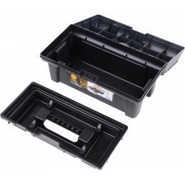 Dėžė įrankiams plastikinė 410x210x190mm. VOREL Y-78800