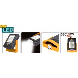 Lempa mobili su magnetu 20+3 LED VOREL Y-82730