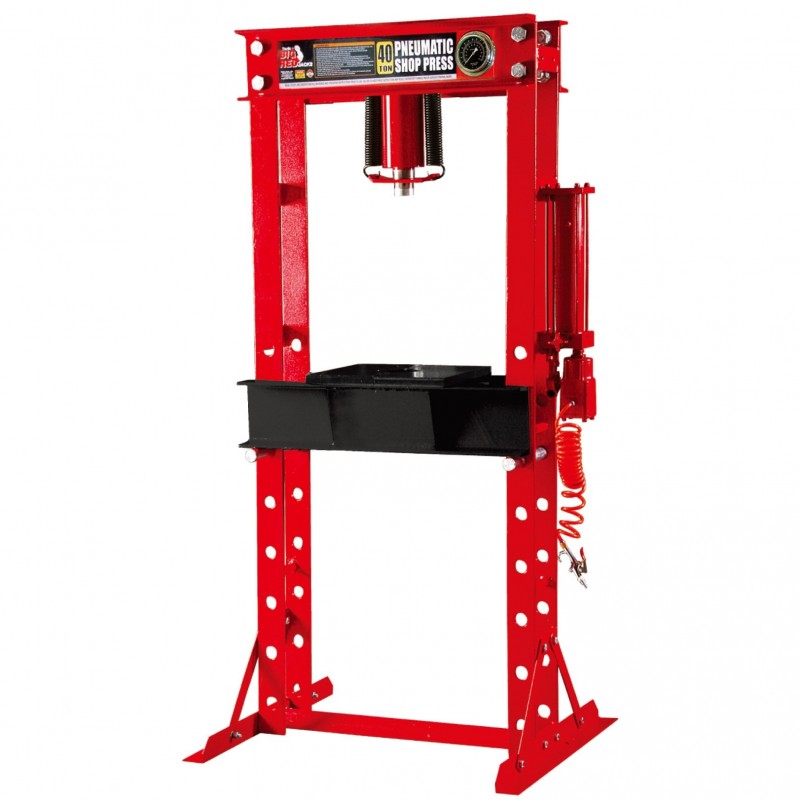 Pneumatinis / hidraulinis presas su manometru 40t TY40001