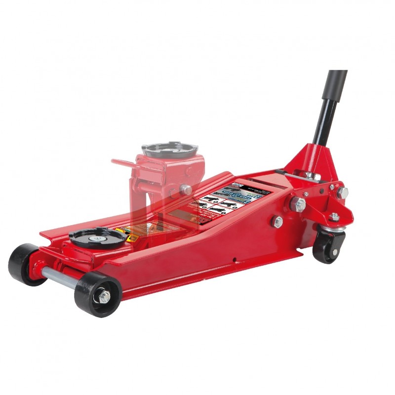 Domkratas su ratukais 2t/3t. T830027