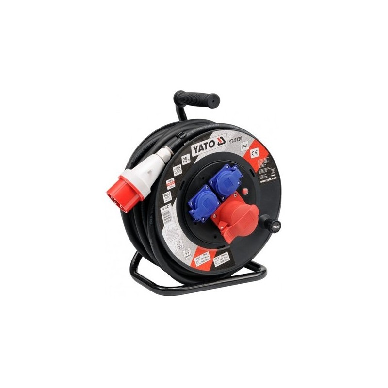 Prailgintuvas su rite 25m 5x2.5mm² 230/400V YT-8120