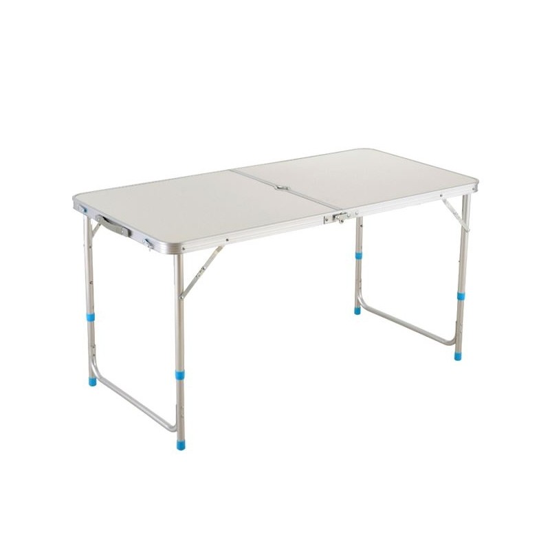 Sulankstomas stalas-prekystalis 120x60cm. aliuminis LC01