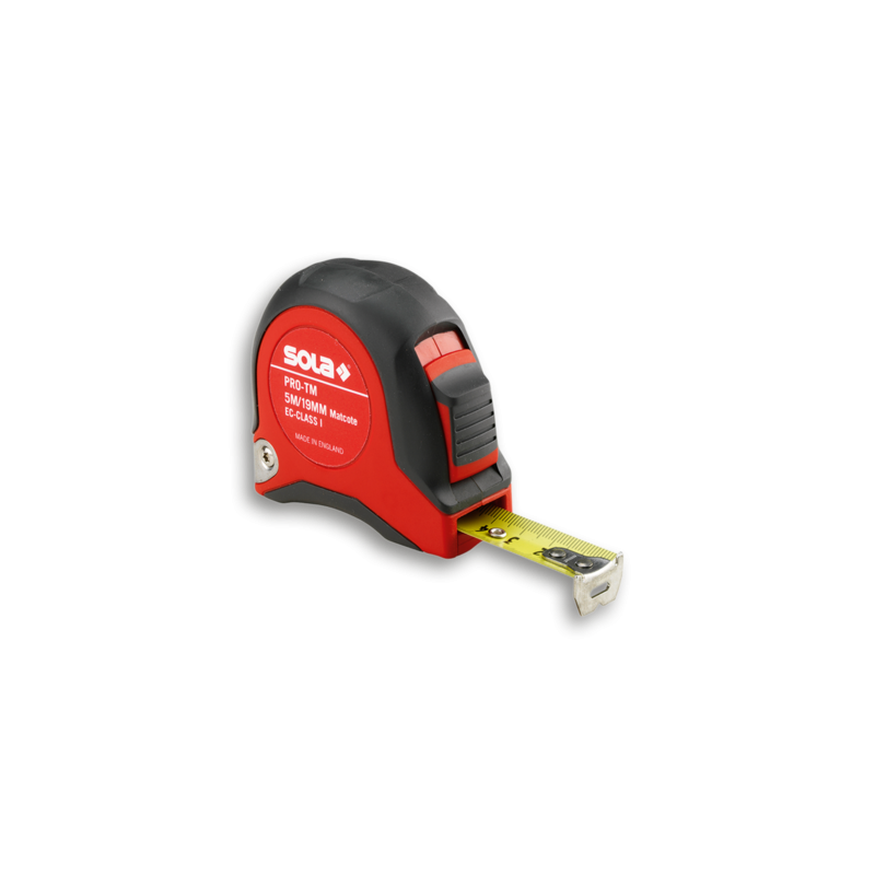 Ruletė 5m.x19mm. PRO-TM PROFI SOLA TM5