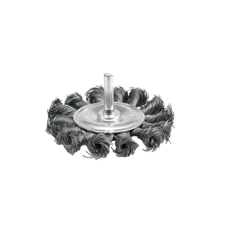 Šveitimo šepetys Ø75mm. plienas, drėlėi VOREL Y-06993