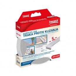 Juostelė lipni neslystanti vonioms baseinams 25mm.x5m. bespalvė GT6T