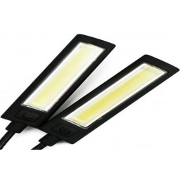 Šviesos diodų šviestuvas su prisegtuku 6W. COB LED, USB