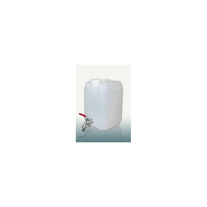 Kanistras vandeniui 10ltr. plastikinis su kranu