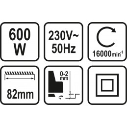 Oblius elektrinis 600 W STHOR Y-79416