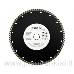 Diskas 230 mm. deimantinis šlapiam-sausam pjovimui YATO 6025