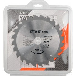 Diskas 200x30/3,2mm. 24dant. medžiui YATO 6065