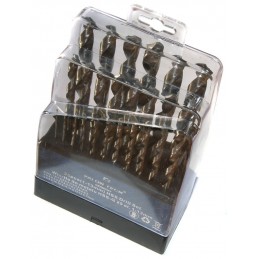 Grąžtų rinkinys HSS 1-13mm. 25vnt. metalui, medžiui SK38215