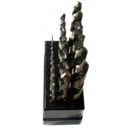 Grąžtų rinkinys HSS 1-13mm. 25vnt. metalui, medžiui SK38215