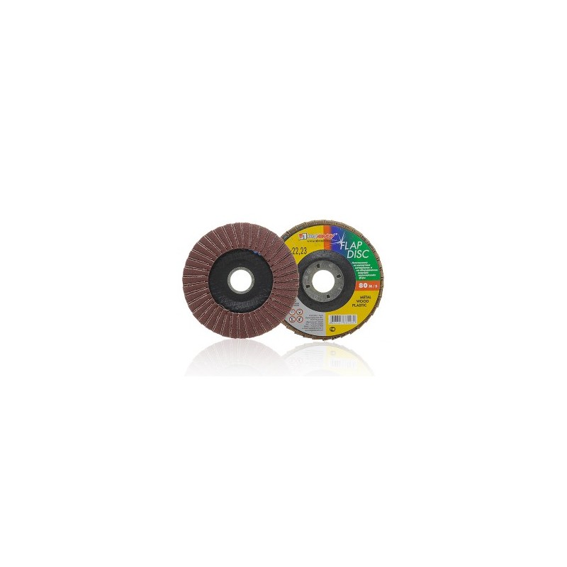 Diskelis šlifavimo lapelių 125x22mm. P80/80 14A LUGA Rusija