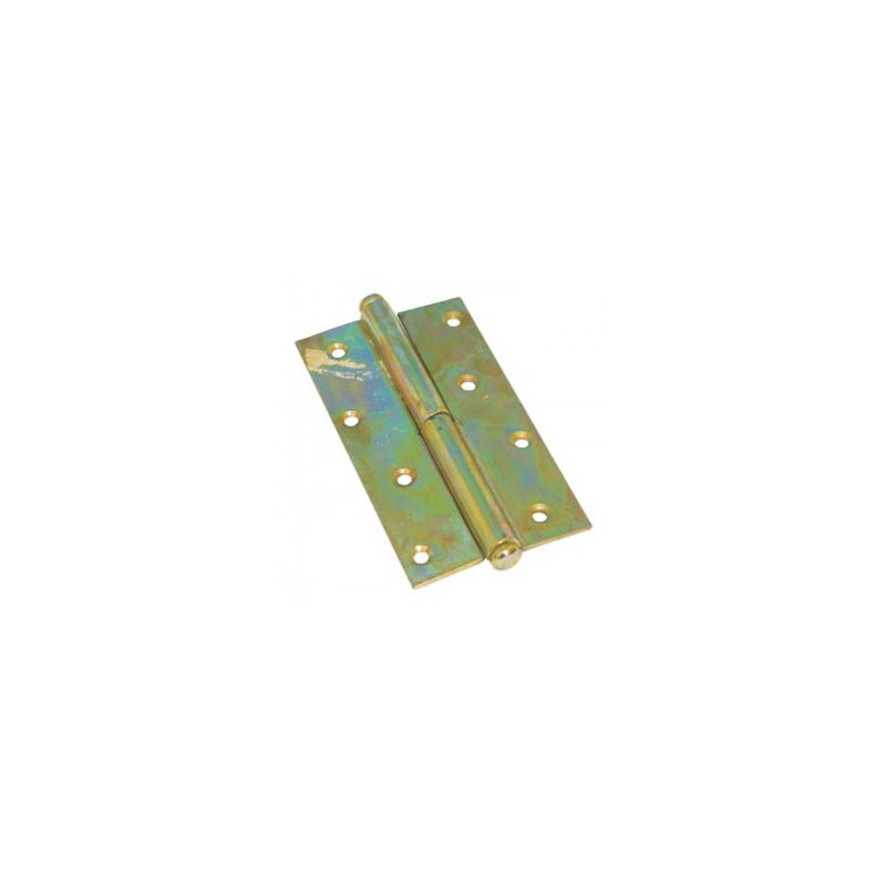 Vyris uždėtinis cinkuotas PN 130mm. kairinis Ukraina
