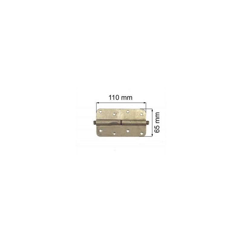 Vyris uždėtinis juodas PN 110mm. dešininis Ukraina 8300321