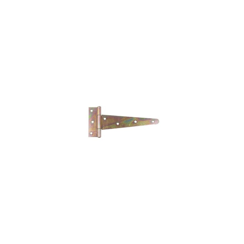 Vyris uždėtinis T formos cinkuotas 250mm. YM1085-1