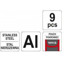 Peiliukas-replės daugiafunkcinės YATO YT-76040