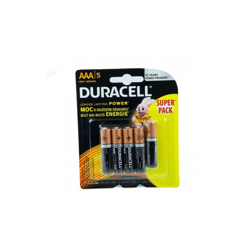 Elementas DURACELL DURALOCK BASIC LR03 AAA 5vnt.
