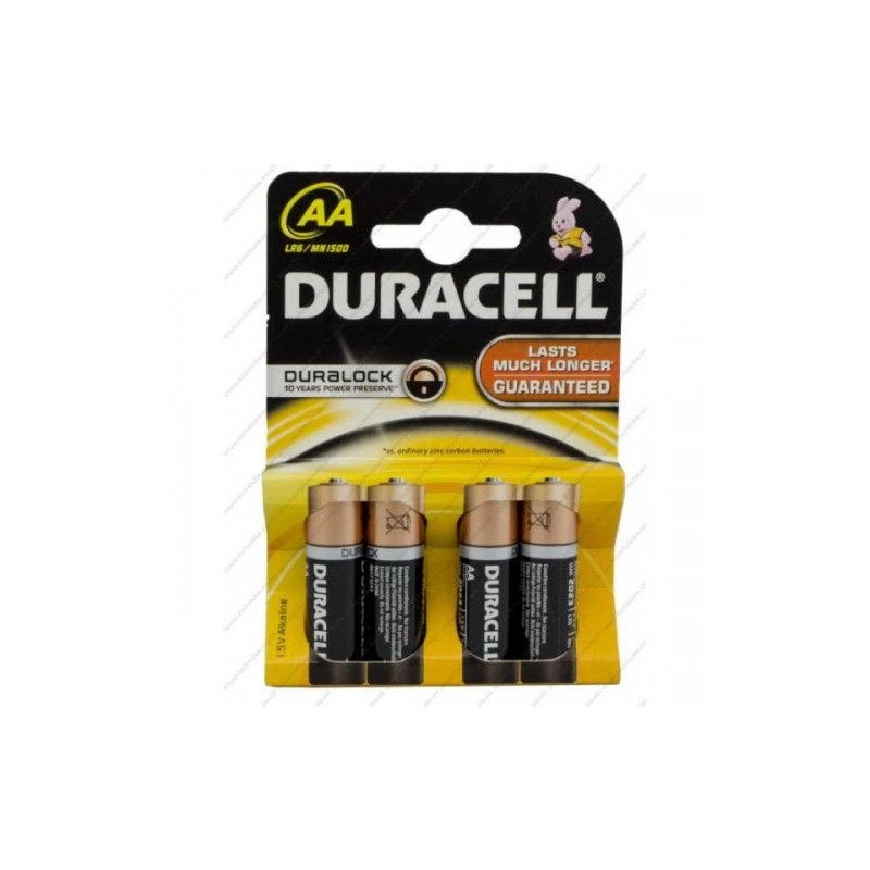 Elementas DURACELL LR6 AA 4vnt.
