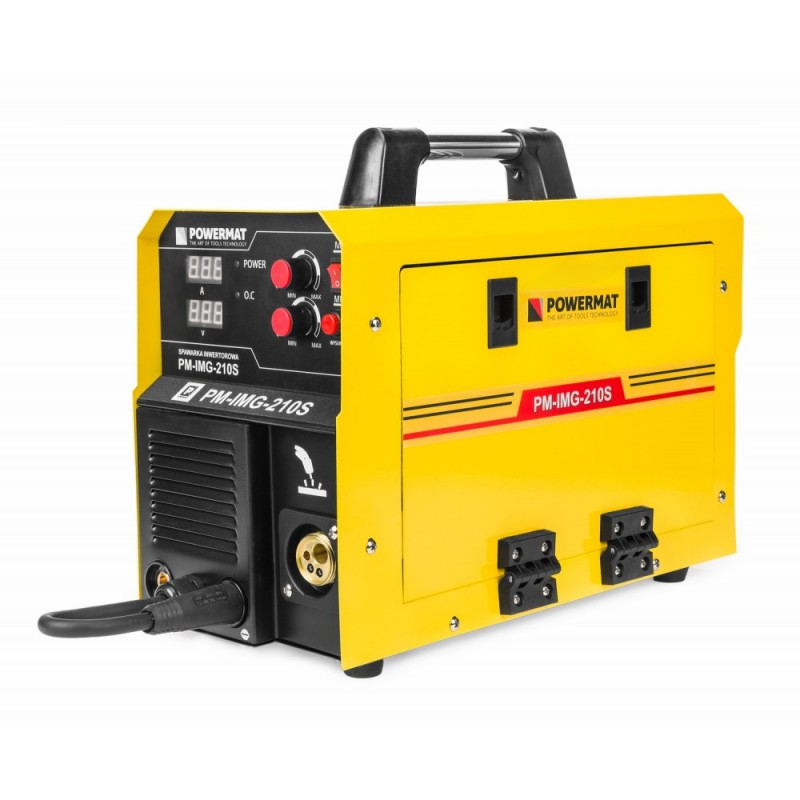 Suvirintojas inverterinis pusiautomatis 210A MIG/MAG/MMA PM-IMG-210S