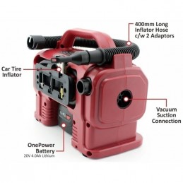 Kompresorius akumuliatorinis 20V 4,0Ah Li-ion