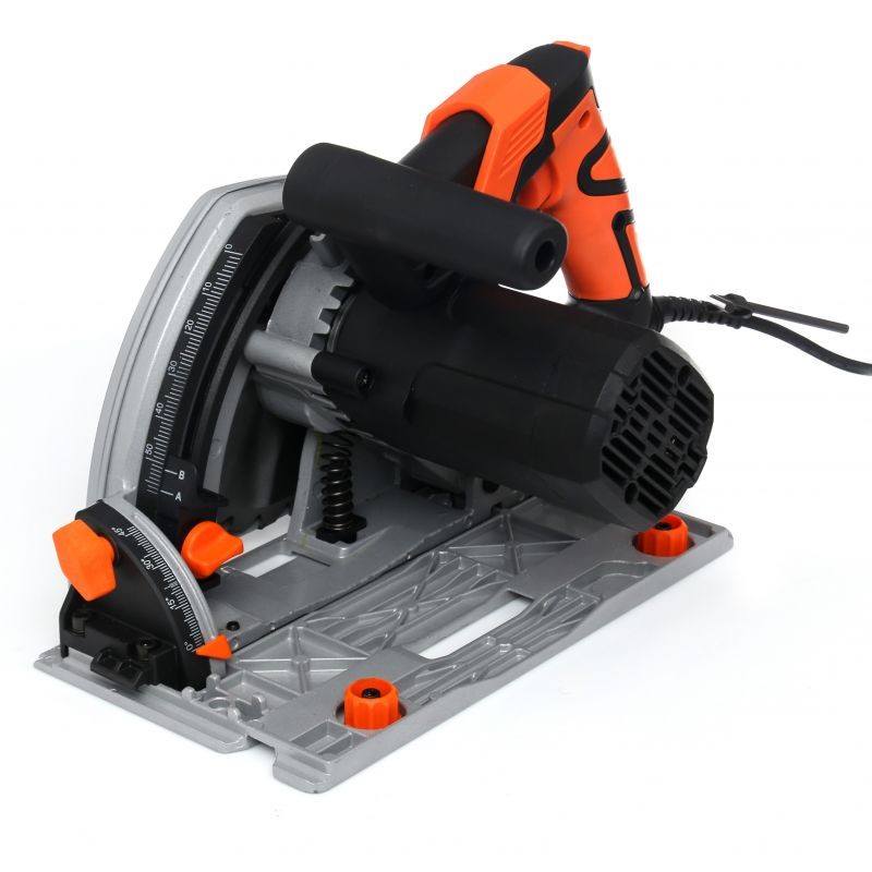 Diskinis pjūklas 1400W Ø165mm. KD10195, galima naudoti su liniuote KD10196