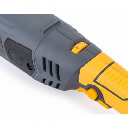Kampinis šlifuoklis 125mm. 1500W reguliuojamos apsukos PM-SZK-1500T