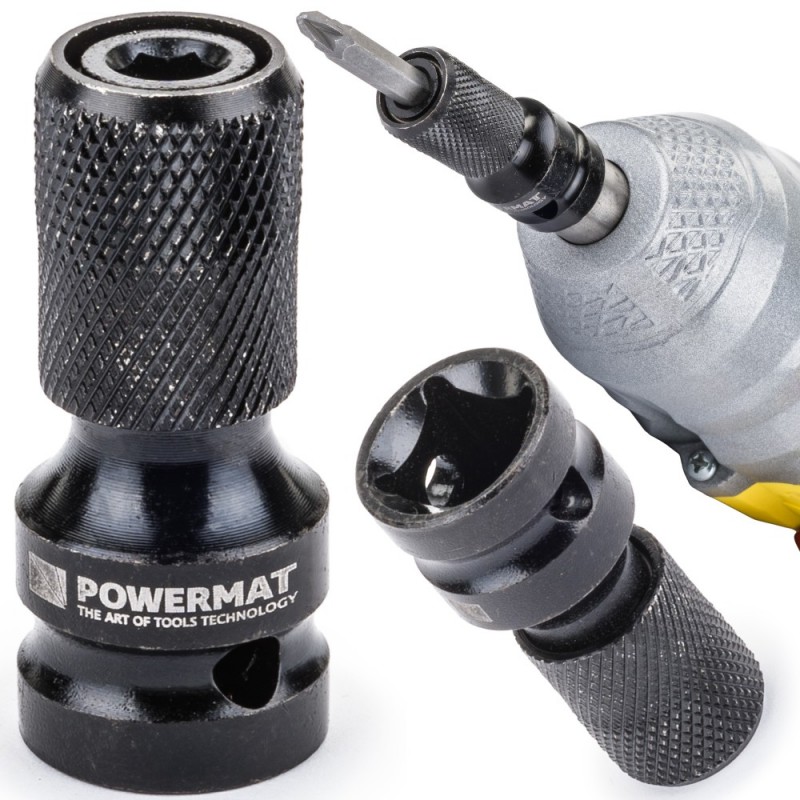 Adapteris 1/2-1/4 HEX skirtas veržliarakčiams PM-ASHU-05025T