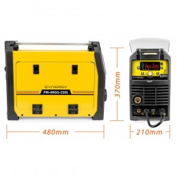 Suvirintojas inverterinis migomat MIG/MAG/MMA/LIFT-TIG 220A PM-IMGS-220L SYNERGY