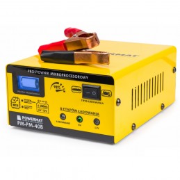 Akumuliatoriaus pakrovėjas 6/12V su mikrovaldiklio (MCU) technologija PM-PM-40B
