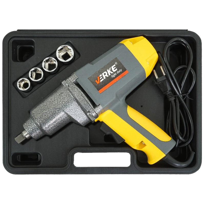 Veržliasūkis smūginis 500Nm 1/2" 900W VERKE
