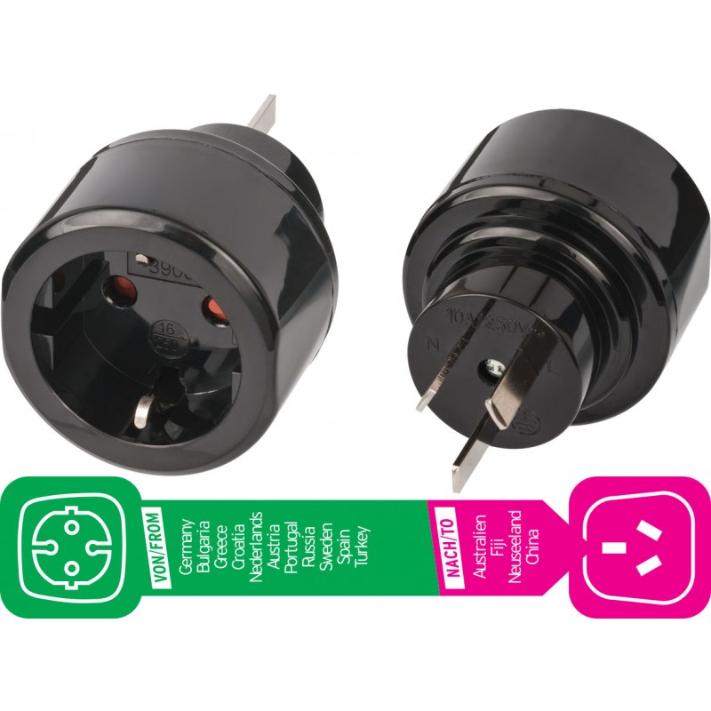 Adapteris kelioninis - Australija/Kinija BRENNENSTUHL