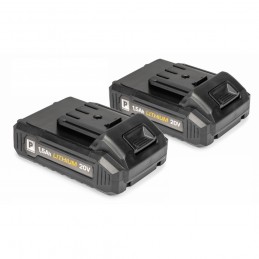 Suktuvas/ gręžtuvas 20V 1,5Ah akumuliatorinis + 92vnt. rinkinys PM-WA-20V1-SU