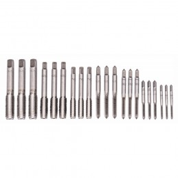 Sriegiklių ir sriegpjovių M3-M12 rinkinys 32vnt. PM-ZNG-32SU
