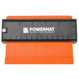 Kontūrų matuoklis-šablonas-trafaretas 129mm. PM-GSK-5T