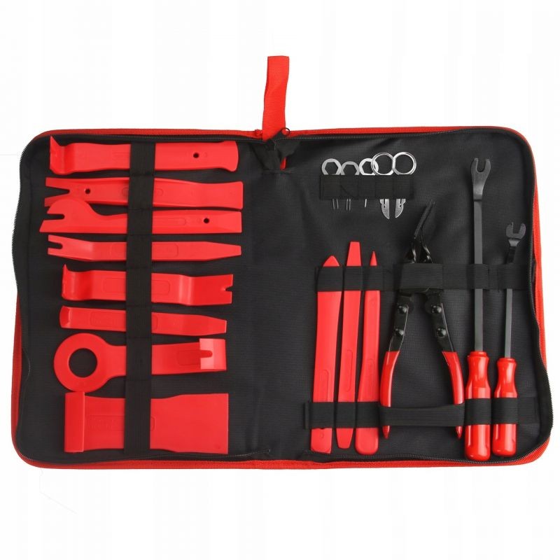 Panelės, apmušalų ardymo įrankių 19vnt. rinkinys KD1135